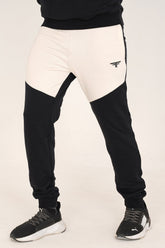 Black Off White Trouser